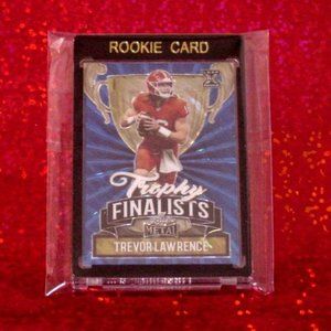 Trevor Lawrence Blue Trophy Finalist Card 1/40